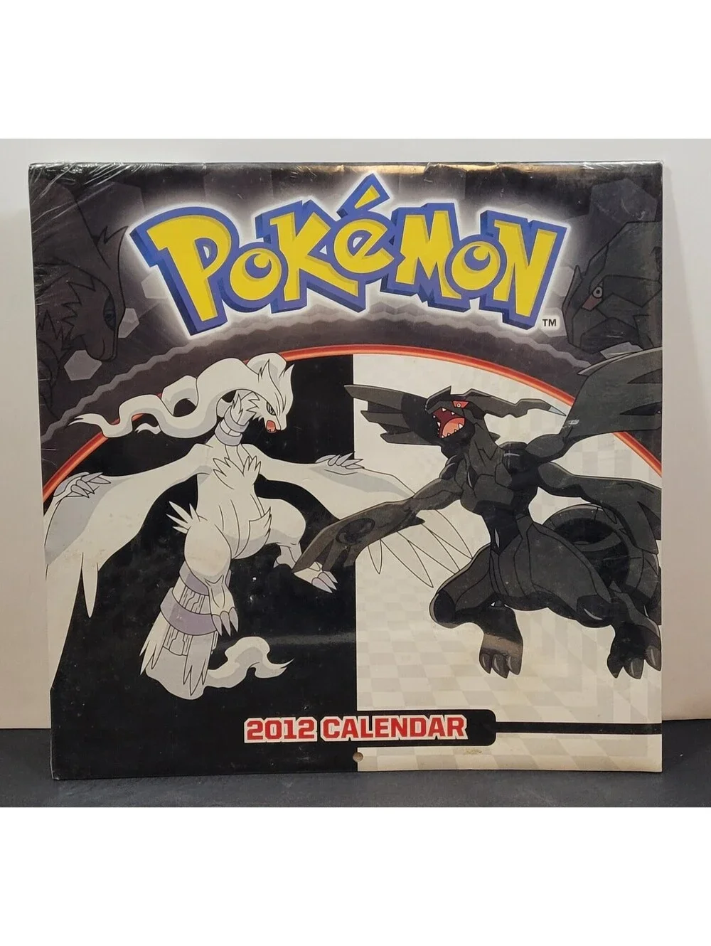 Pokemon 2012 Calendar Reshiram Zekrom New/Sealed